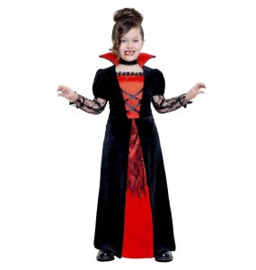 Disfraz de Vampiresa Pensilvania para niña