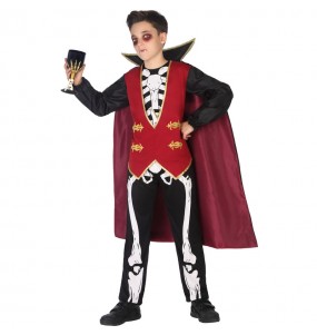 Disfraz de Vampiro Esqueleto para niño