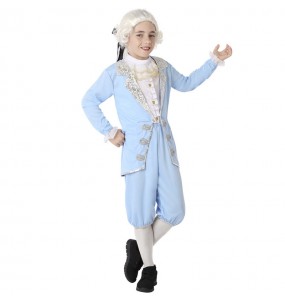 Disfraz de Veneciano Época azul para niño