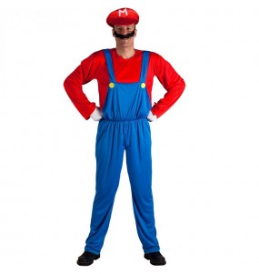 Disfraz de Videojuego Super Mario para hombre