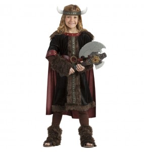 Disfraz de Vikingo Black niño
