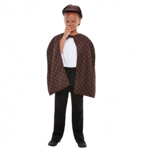 Disfraz de Detective Sherlock Holmes para niño