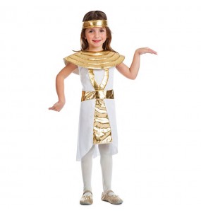 Disfraz de Egipcia Dorada para niña