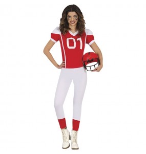 Disfraz de Quarterback para mujer