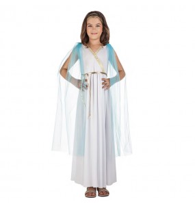 Disfraz de Sacerdotisa Griega para niña