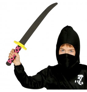 Espada ninja de goma EVA para niños
