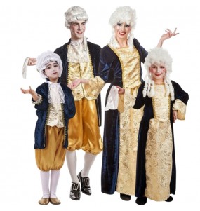 Disfraces Época Luis XV para grupos y familias