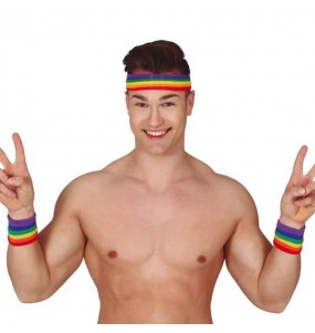 Kit accesorios deportivos del Orgullo Gay