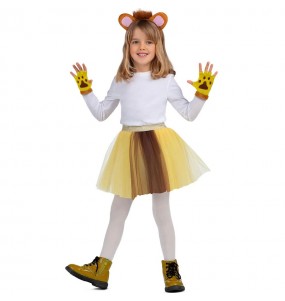 Kit para disfraz de león de niña