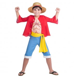 Disfraz de Luffy One Piece para niño