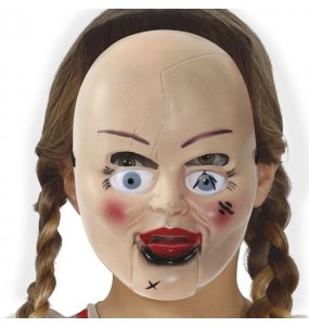Máscara Annabelle PVC infantil