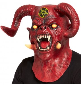 Máscara demonio Satánico deluxe