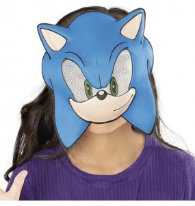 Máscara de Sonic infantil