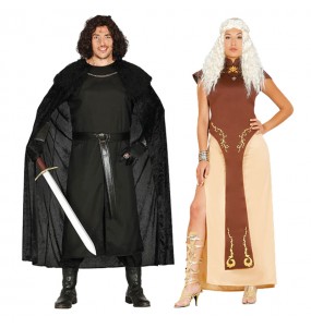 Pareja Jon Nieve y Daenerys Targaryen