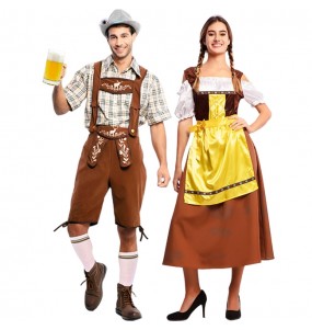 Bávaros Alemanes Oktoberfest para disfrazarte en pareja