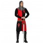 Disfraz de Caballero Medieval rojo negro
