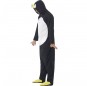 Disfraz de pingüino kigurumi hombre