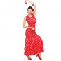 Disfraz de Flamenca Roja Lunares