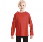 Camiseta roja infantil de manga larga