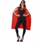 Disfraz de Capa roja superhéroe para mujer