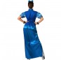 Disfraz de Chun-Li de Street Fighter para mujer Espalda