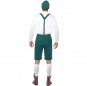 Disfraz de Alemán Oktoberfest verde para hombre espalda