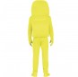 Disfraz de Astronauta Among us amarillo para hombre espalda