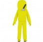 Disfraz de Astronauta Among us amarillo para niño espalda