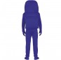 Disfraz de Astronauta Among us azul para hombre espalda