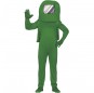 Disfraz de Astronauta Among us verde para hombre
