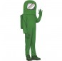 Disfraz de Astronauta Among us verde para niño