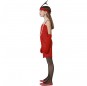 Disfraz de Bailarina Charlestón rojo para niña perfil
