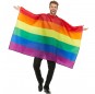 Disfraz de Bandera Orgullo Gay para adulto
