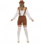 Disfraz de Bávara Alemana Oktoberfest para mujer espalda