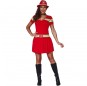 Disfraz de Bombera roja para mujer