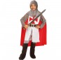 Disfraz de Caballero medieval con capa para niño