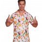 Disfraz de Camisa hawaiana de frutas para hombre