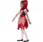 Disfraz de Caperucita roja zombie para niña perfil