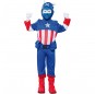 Disfraz de Capitán América infantil