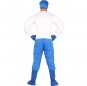Disfraz de Capitán América Musculoso para hombre espalda