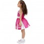 Disfraz de Cheerleader rosa para niña perfil