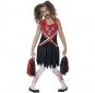 Disfraz de Cheerleader Zombie para niña