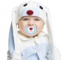 Disfraz de Conejito azul con chupete para bebé