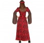 Disfraz de Cortesana Medieval para mujer espalda