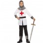 Disfraz de Cruzado Medieval Blanco para niño