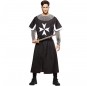 Disfraz de Cruzado Medieval Negro para hombre