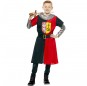 Disfraz de Cruzado Medieval Rojo para niño
