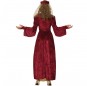 Disfraz de Dama Medieval Elegante para mujer espalda
