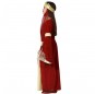 Disfraz de Dama Medieval Roja infantil perfil