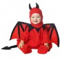 Disfraz de Demonio rojo con alas para bebé
